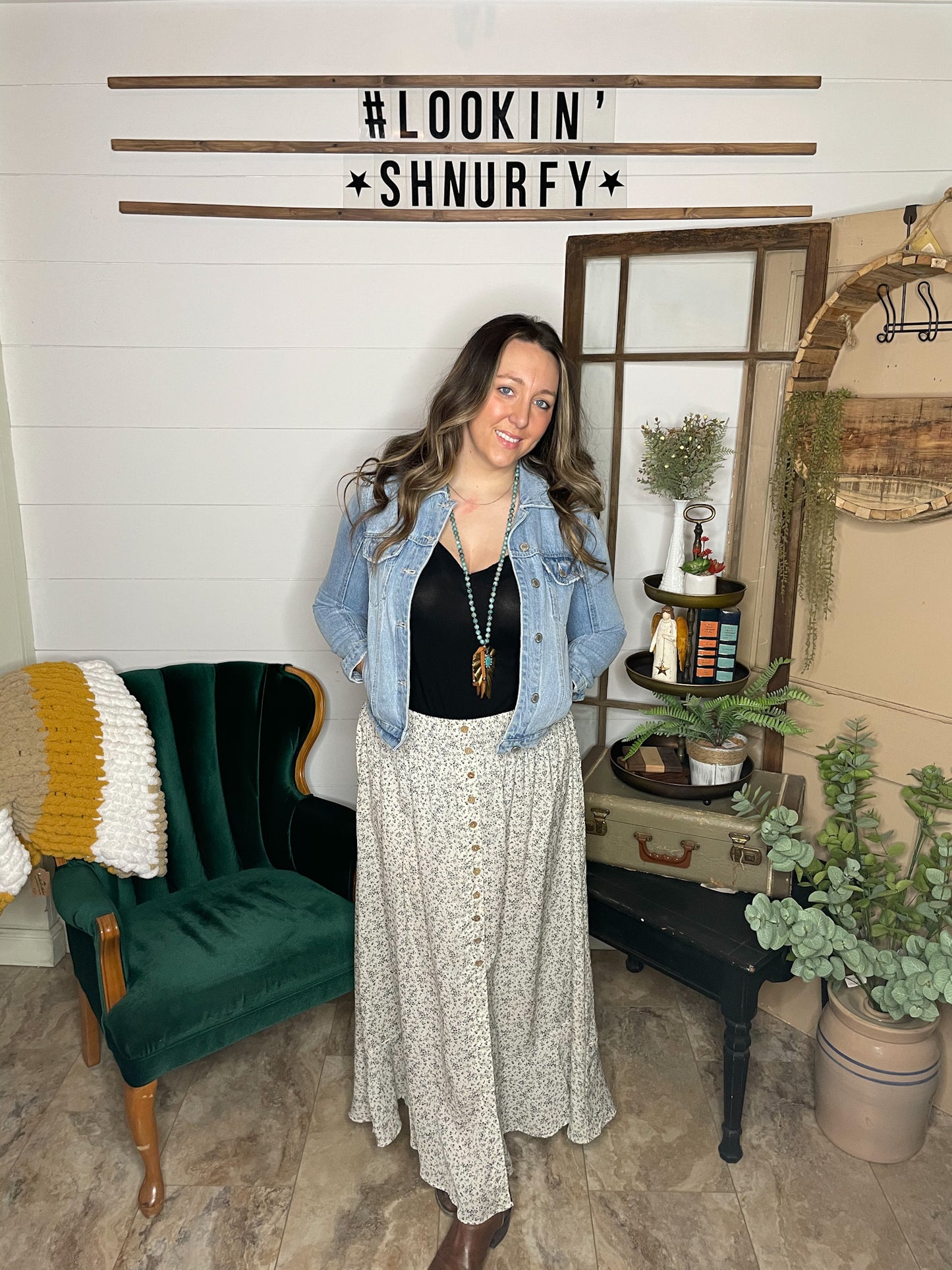 Breezy Floral Maxi Skirt