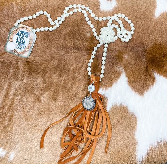 Buffalo Pearl Necklace