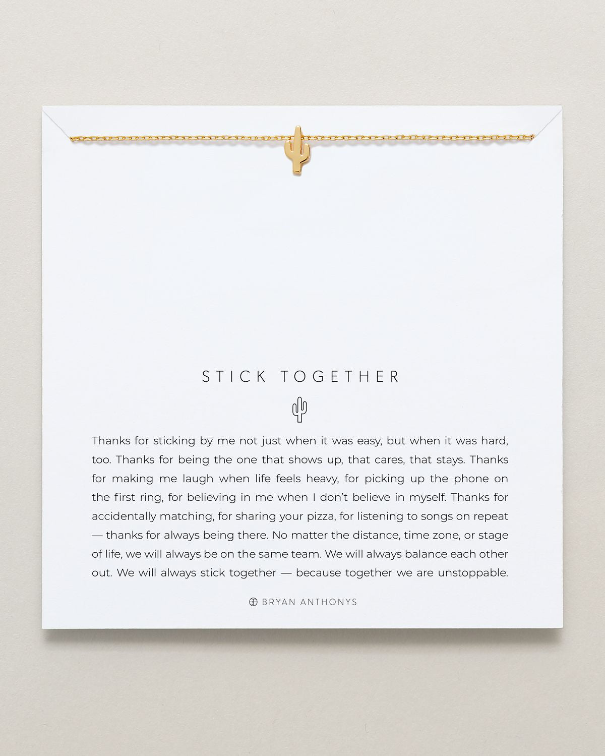 Stick Together Necklace