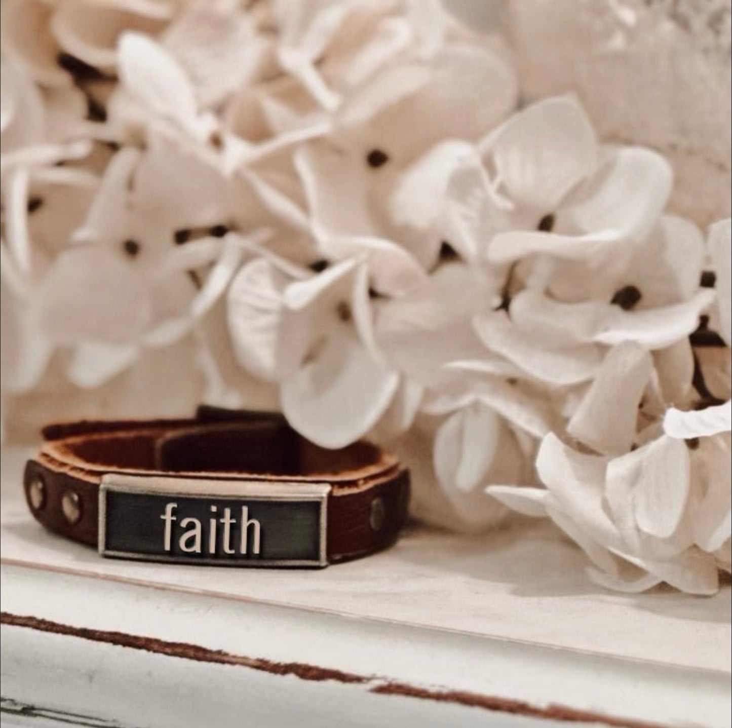 Leather Wristlet