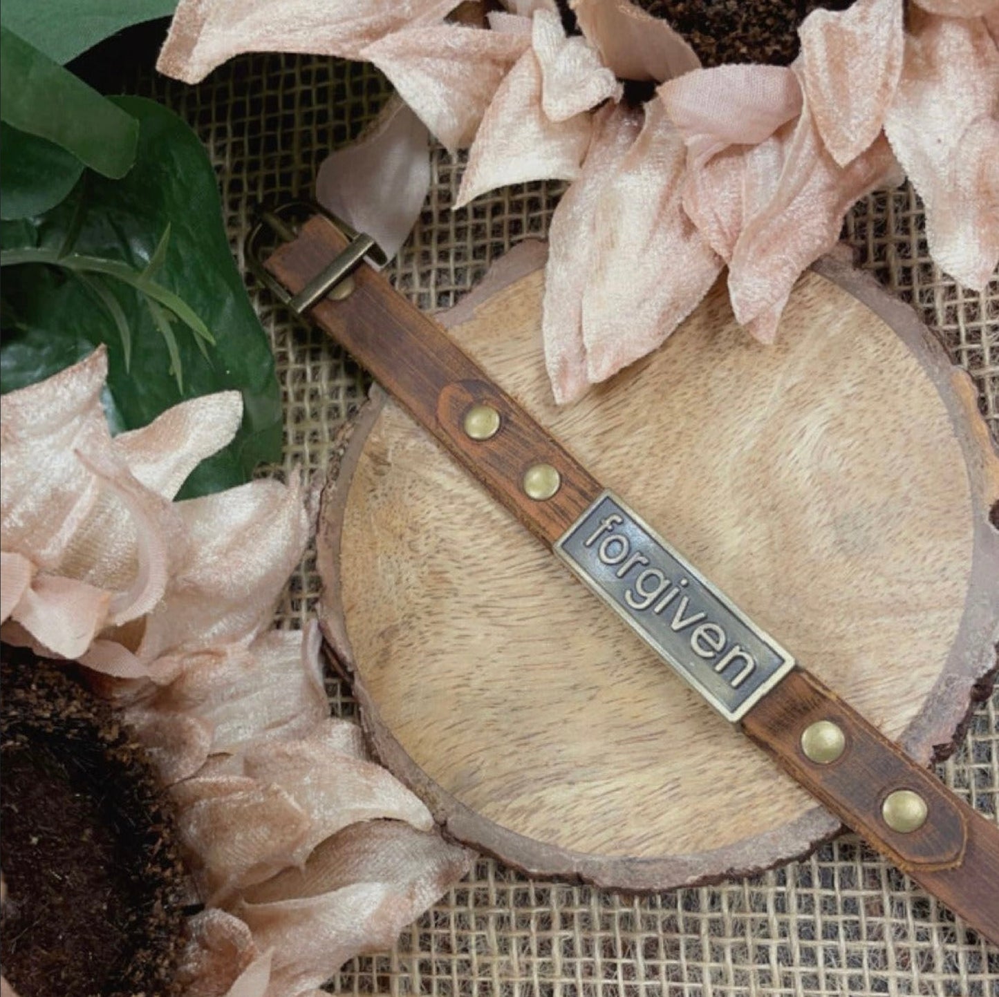 Leather Wristlet