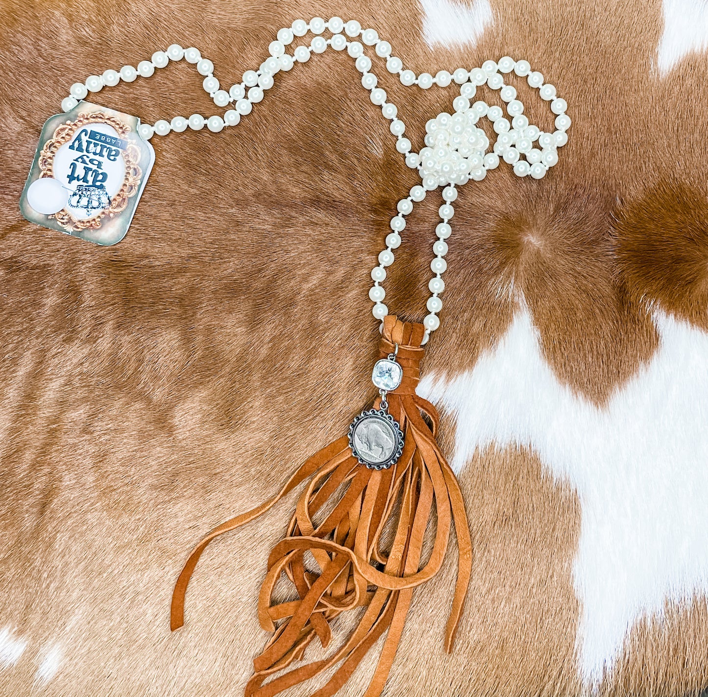Buffalo Pearl Necklace