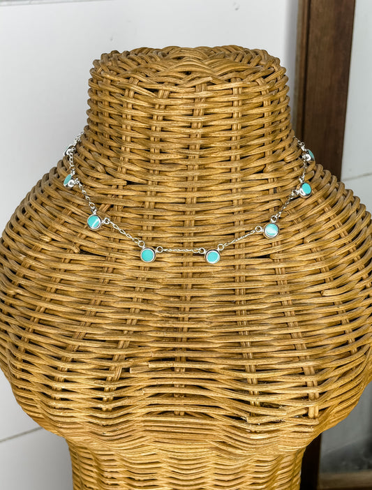 Authentic Dainty Turquoise Choker
